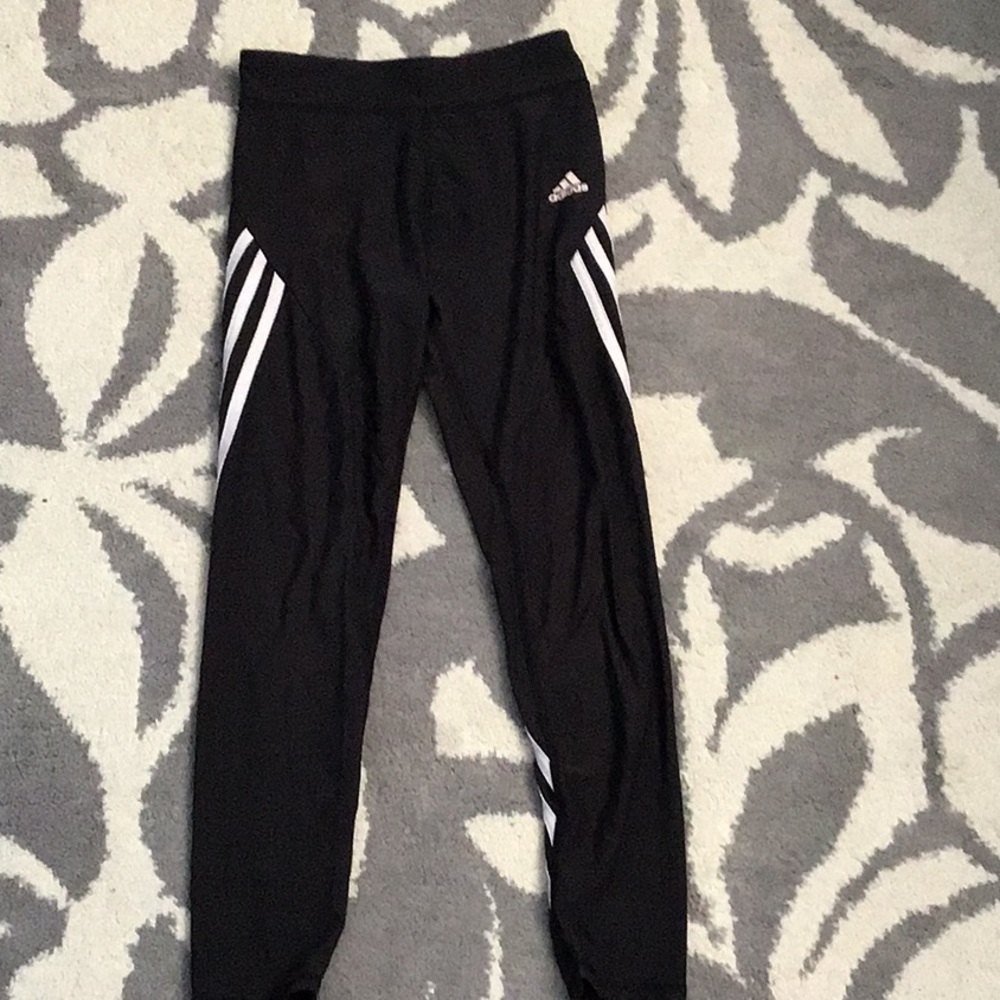 Dark grey adidas leggings